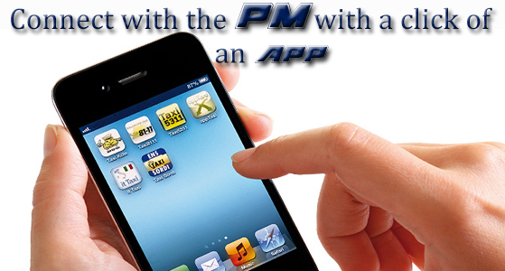 Connect with the PM with a click of an App