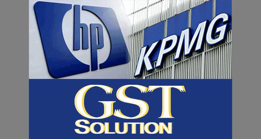 HP and KPMG joined hands to proclaim safe and affordable invoicing platform called “GST Solution”
