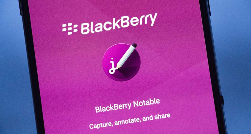 BlackBerry's all new ‘Notable App’ for Android lets users edit and share screenshots and much more