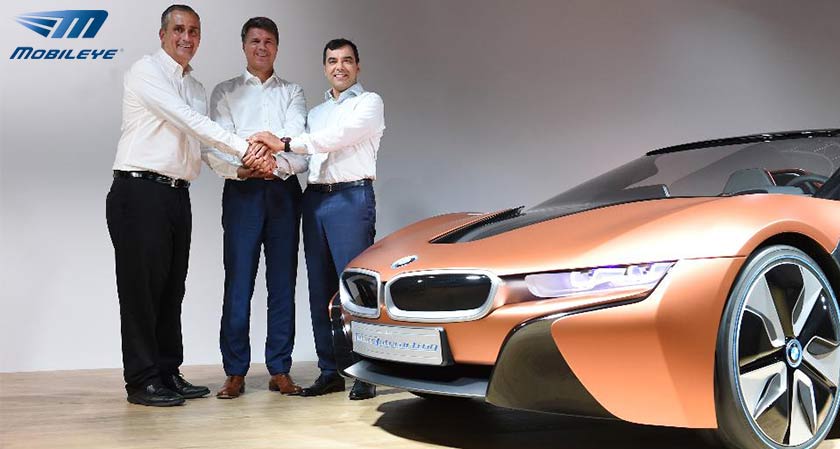 BMW synthesize with Mobileye for a new generation application!