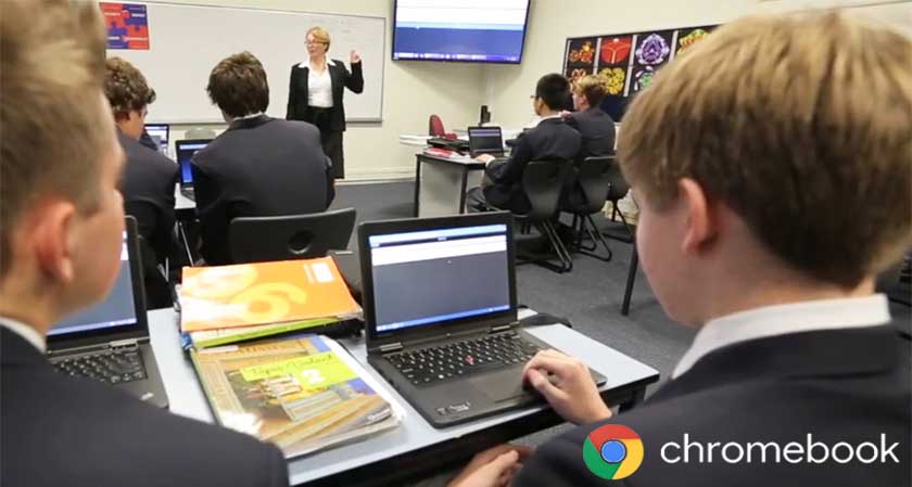 Google engaged in making Chromebooks constructive for schools