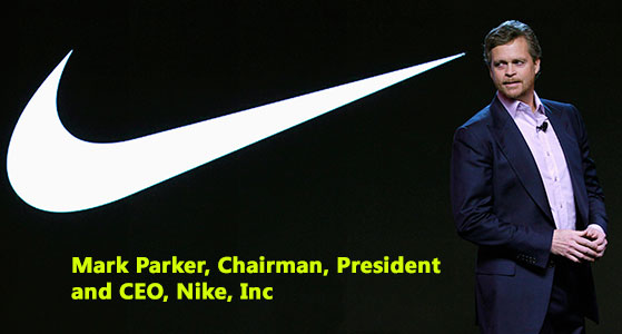 Leading Innovation and Design, Mark Parker is Embracing Nike’s Legacy Since Years- Mark Parker, Chairman, President and CEO, Nike, Inc