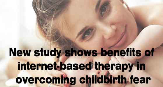 New study shows benefits of internet-based therapy in overcoming childbirth fear