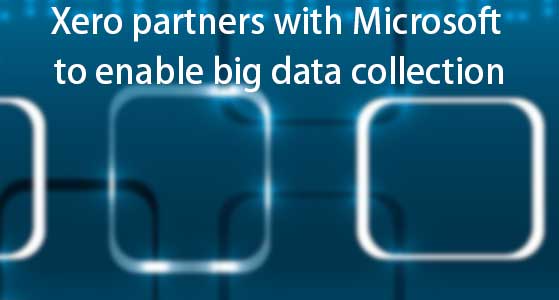 Xero partners with Microsoft to enable big data collection