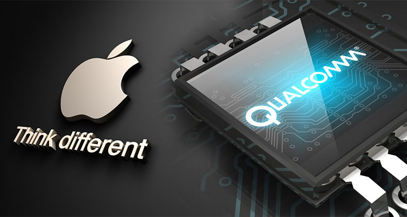 Qualcomm blames tech giant Apple of threatening it