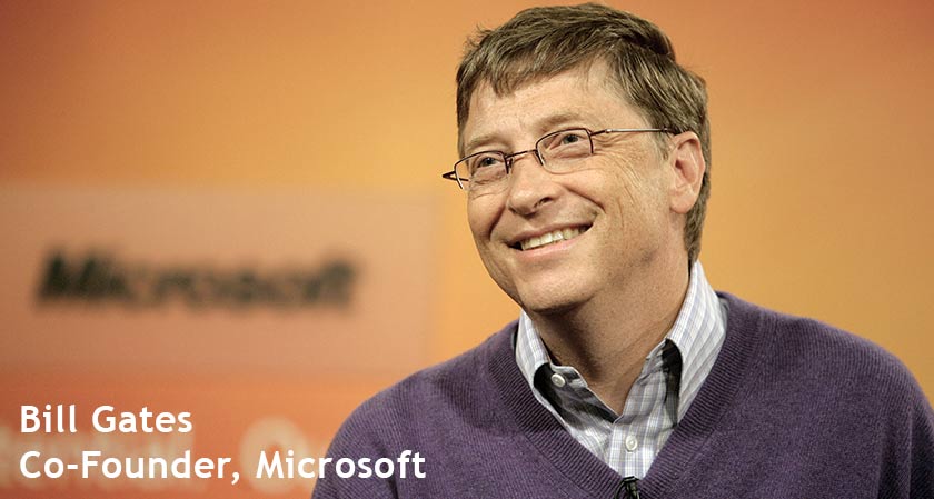 “Robots that steal human jobs should pay taxes.”- Says Bill Gates, Co-Founder, Microsoft