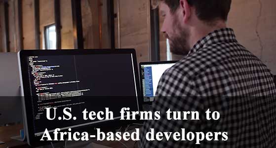U.S. tech firms turn to Africa-based developers