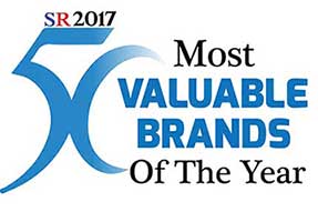 50 Most Valuable Brands of The Year 2017 Listing