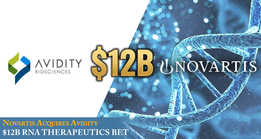 Novartis Buys Avidity in $12B RNA Therapeutics Bet