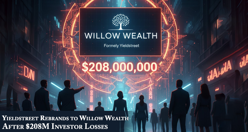 Yieldstreet Rebrands to Willow Wealth After $208M Investor Losses