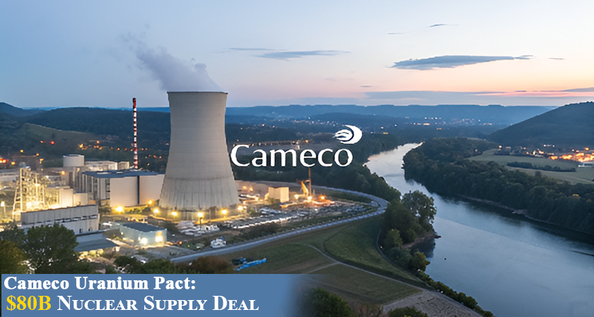 Cameco Soars on $80 Billion Nuclear Pact