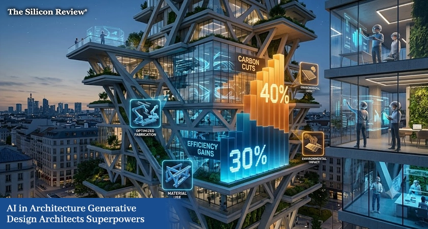 AI in Architecture: Generative Design Gives Architects 'Superpowers' 30% Efficiency Gains and 40% Carbon Cuts