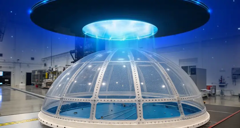 The Silicon Review - Dome-Shaped Aerogel Design Enhances Durability for Spacecraft Applications