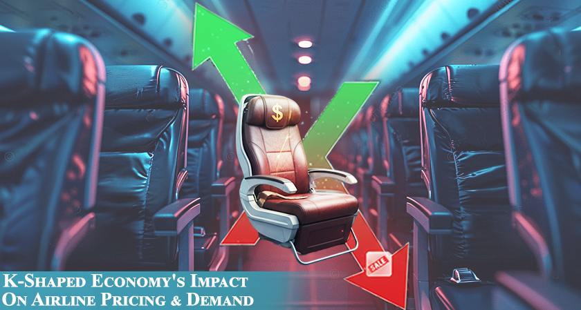 K-Shaped Economy Splits Airline Passenger Spending