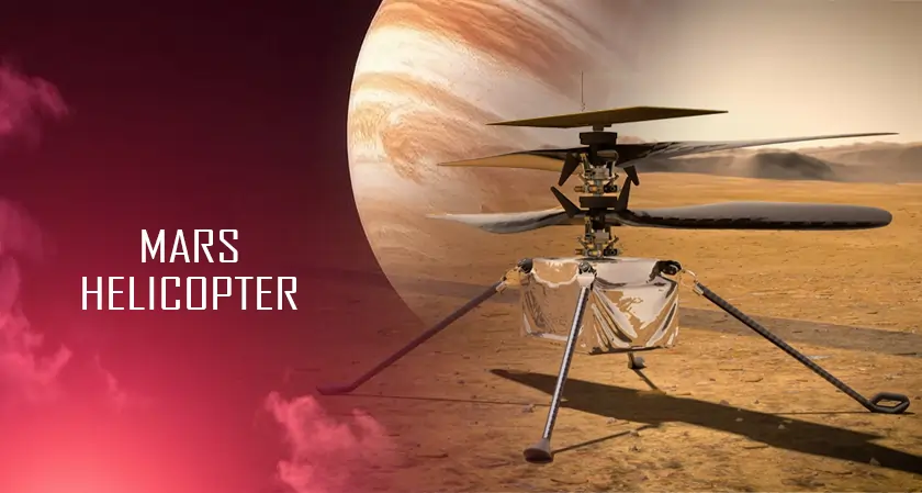 The Silicon Review - Mars Helicopters to Scout Astronaut Landing Sites from Orbit