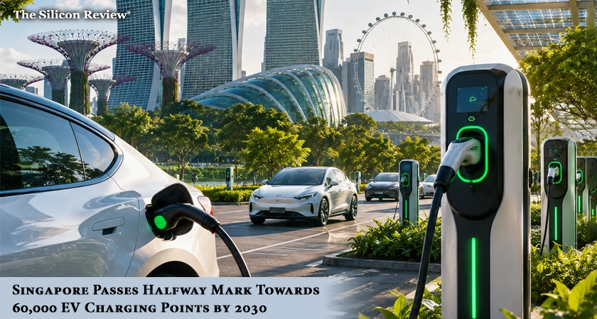 Singapore Passes Halfway Mark Towards 60,000 EV Charging Points by 2030