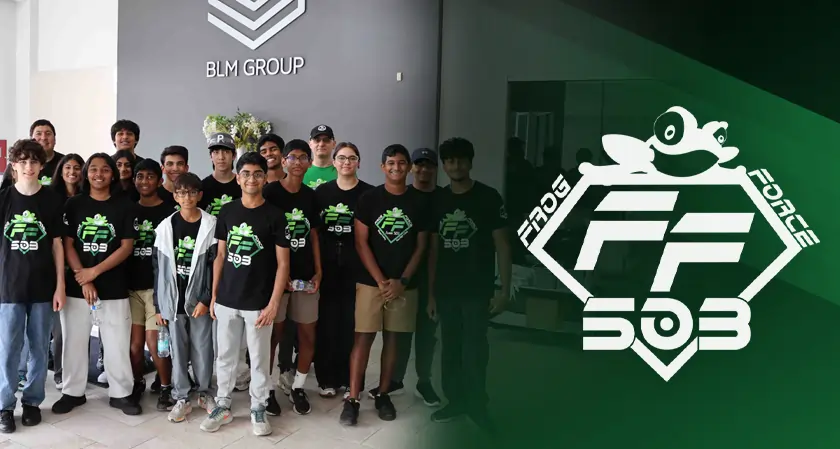 The Silicon Review - Frog Force 503 Robotics Team Operates Advanced Metalworking Systems at BLM GROUP USA