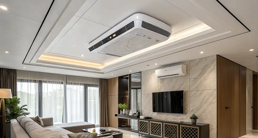 The Silicon Review - How a Concealed Duct Air Conditioner Enhances Room Aesthetics?