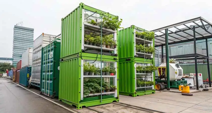 The Silicon Review - Shipping Container Farms: Scalable Agriculture Disruption