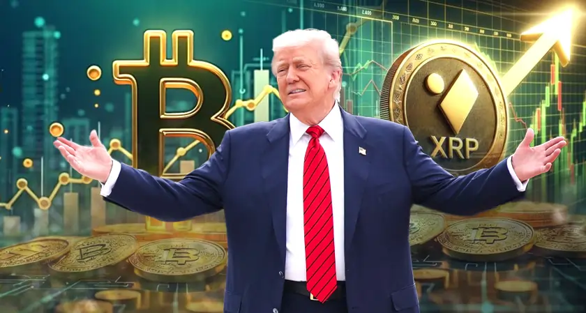 The Silicon Review - Trump’s $12.2T Crypto Push Sends Bitcoin, XRP Soaring