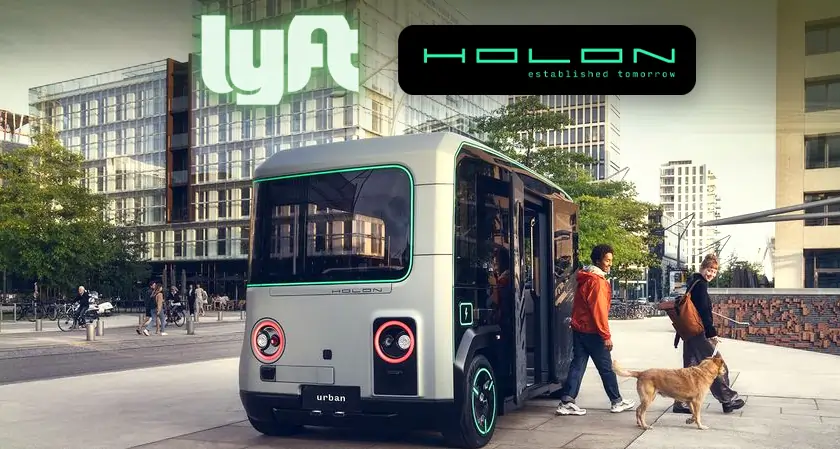 The Silicon Review - Lyft Enters Robotaxi Wars with Holon Shuttles by 2026