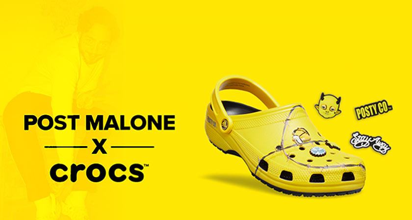 Crocs launch a Post Malone edition that sells out