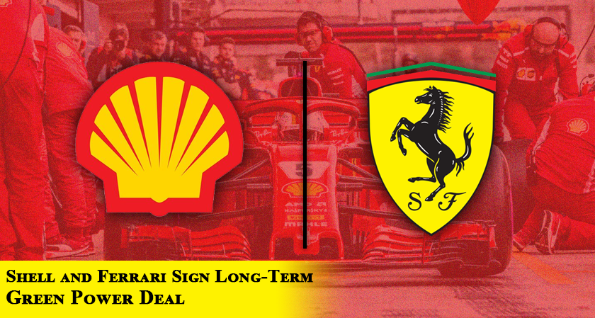 Shell and Ferrari Sign Long-Term Green Power Deal