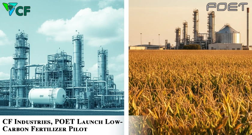 CF Industries, POET Launch Low-Carbon Fertilizer Pilot