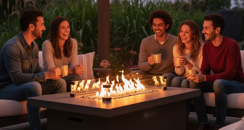 How Do Fire Tables Change the Ambiance of Outdoor Living Spaces?