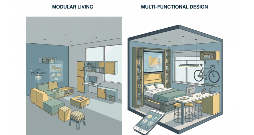 Modular Living and Multi-Functional Design