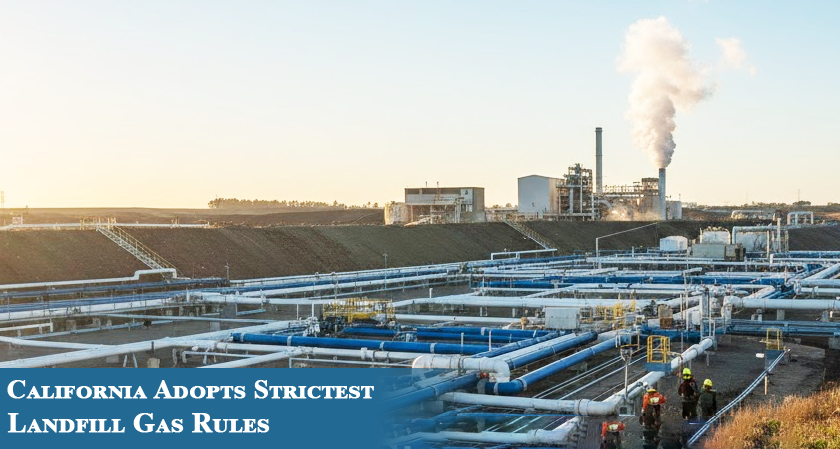 California Adopts Strictest Landfill Gas Rules