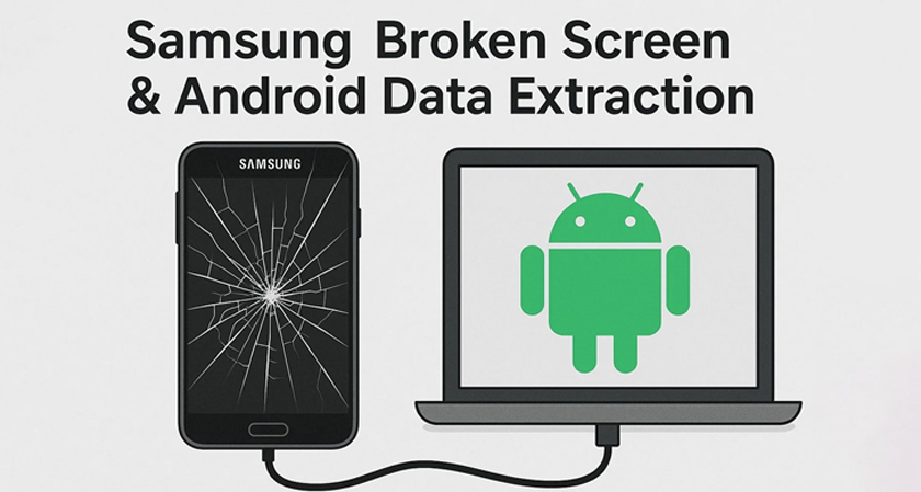 Broken Phone Data Recovery &ndash; Samsung Broken Screen and Android Data Extraction