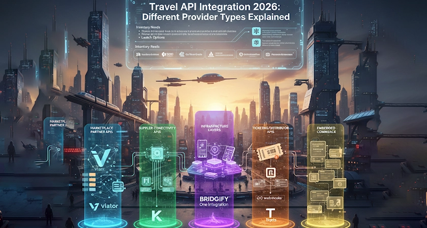 Travel API Integration 2026: Different provider types explained