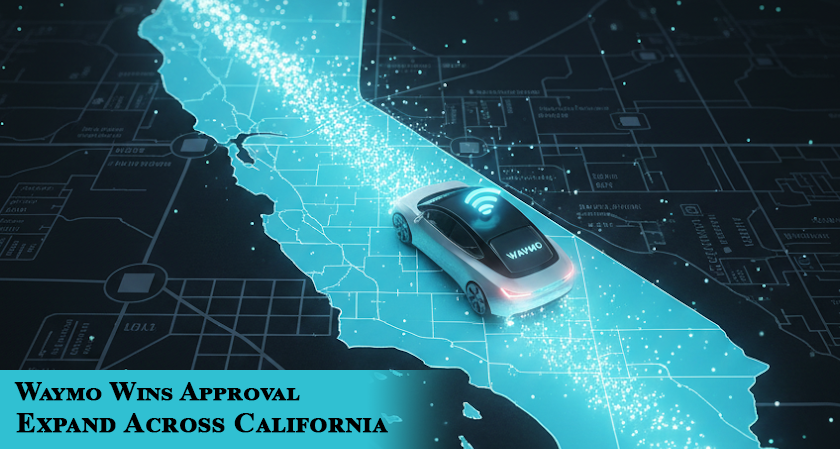 Waymo Wins Approval to Expand Across California