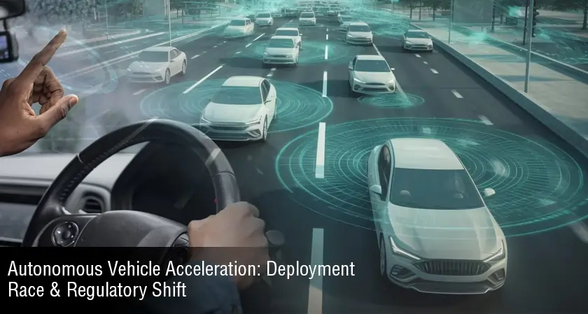 Autonomous Vehicle Acceleration: Deployment Race & Regulatory Shift | The Silicon Review