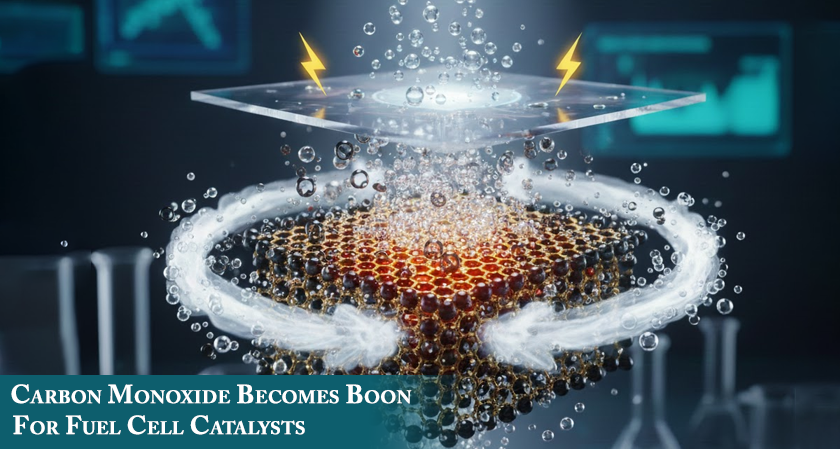Carbon Monoxide Becomes Boon for Fuel Cell Catalysts