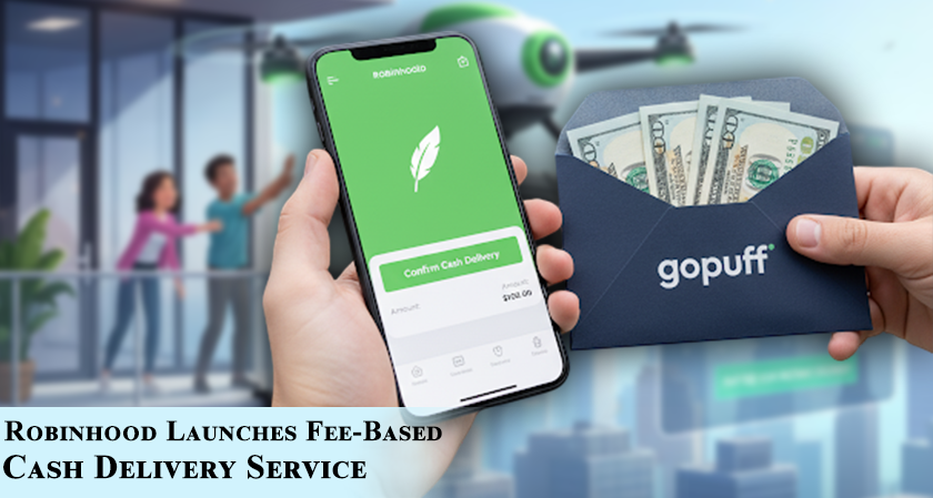 Robinhood Launches Fee-Based Cash Delivery Service