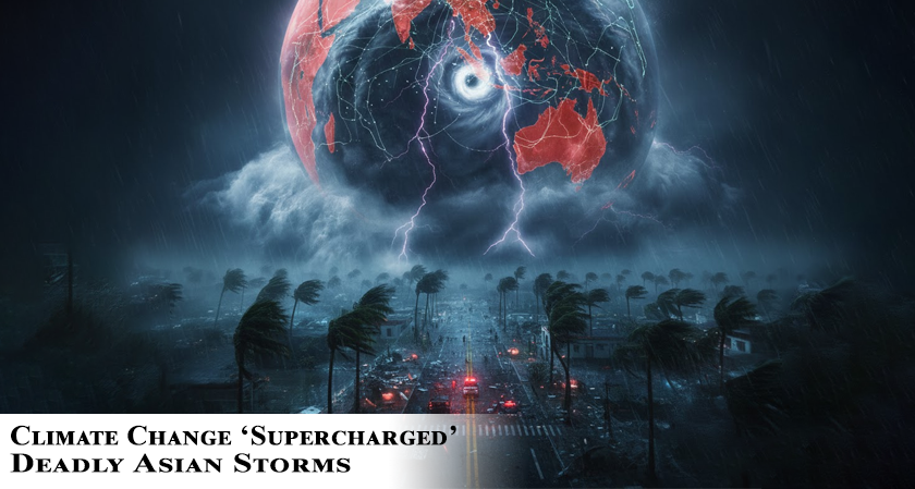 Climate Change 'Supercharged' Deadly Asian Storms