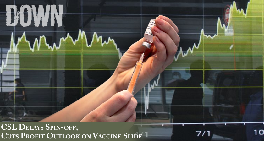 CSL Delays Spin-off, Cuts Outlook on US Vaccine Slide