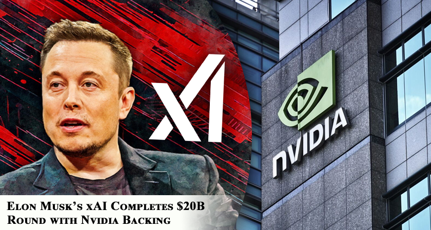 Elon Musk's xAI Raises $20 Billion in Funding Round Backed by Nvidia ...