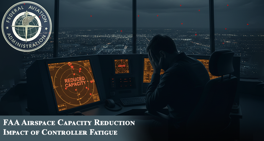 FAA Reduces Airspace Capacity over Controller Fatigue
