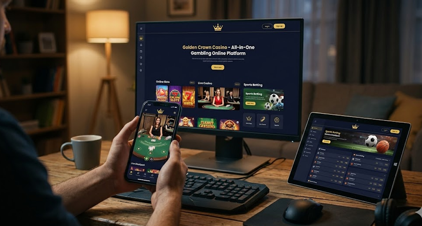Golden Crown Casino - All-in-One Gambling Online Platform