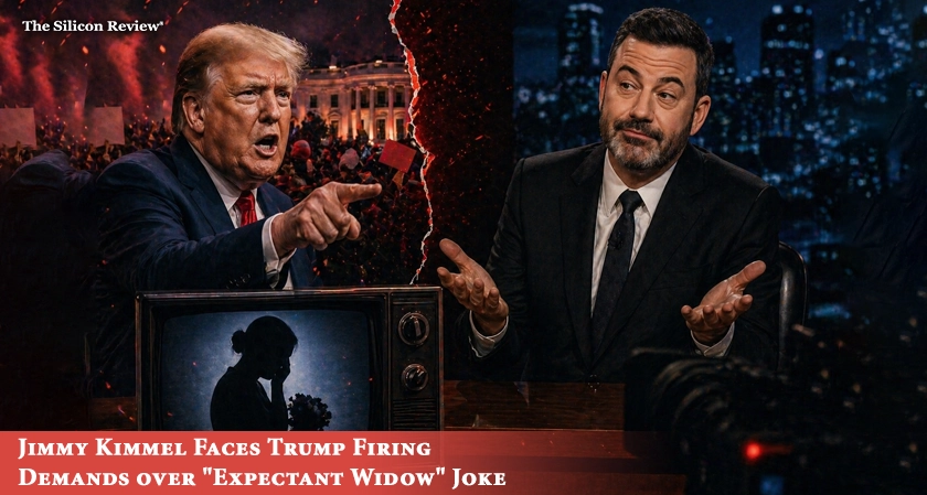 Jimmy Kimmel Faces Trump Firing Demands over "Expectant Widow" Joke