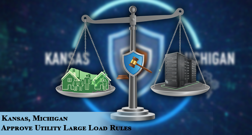 Kansas, Michigan Approve Utility Large Load Rules