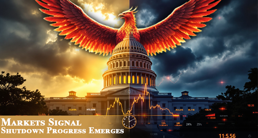 Markets Signal Resilience as Shutdown Progress Emerges