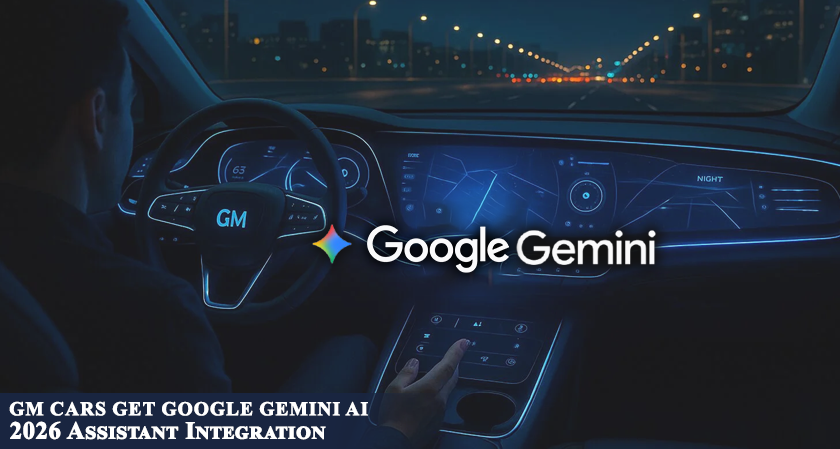 GM to Integrate Google Gemini AI in Cars from 2026