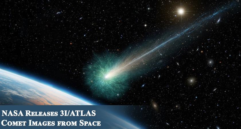 NASA Releases 3I/ATLAS Comet Images from Space