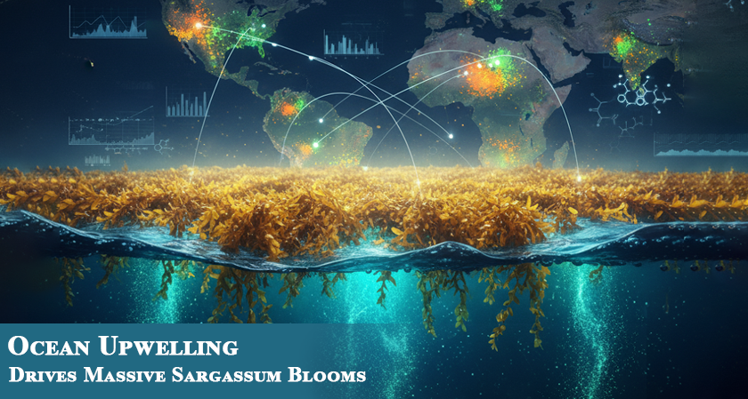 Ocean Upwelling Drives Massive Sargassum Blooms