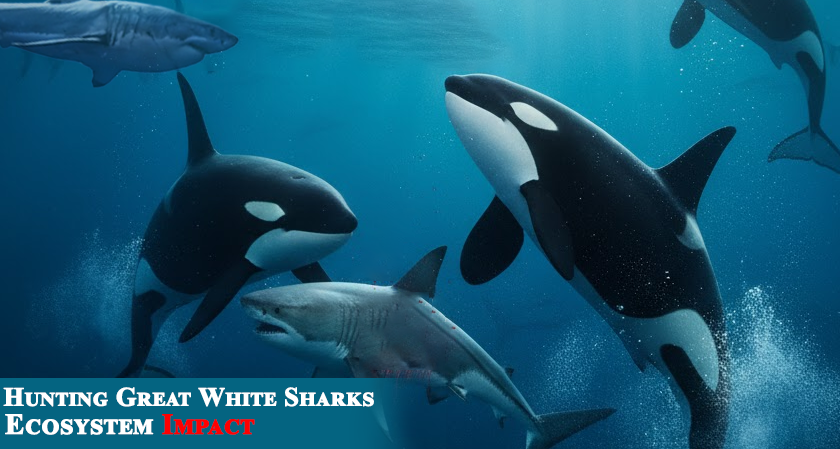 Orcas Target Great White Sharks in Gulf Hunt