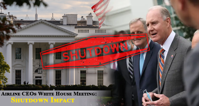Airline CEOs Attend White House Shutdown Meeting